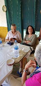 HOMMAGE A N.D. DE SANTA CRUZ A DALIAS DU 7 AU 10 JUIN 2019 (311) BARBECUE CHEZ ANGE A LA CANADA